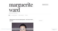 Desktop Screenshot of margueriteward.com