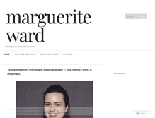 Tablet Screenshot of margueriteward.com